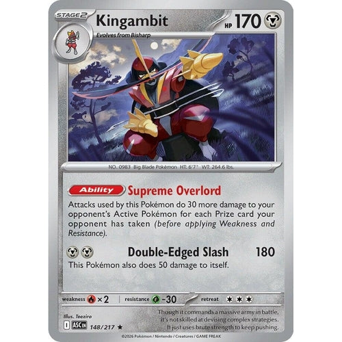 Image for Kingambit (148/217) (ME: Ascended Heroes) - Pokemon