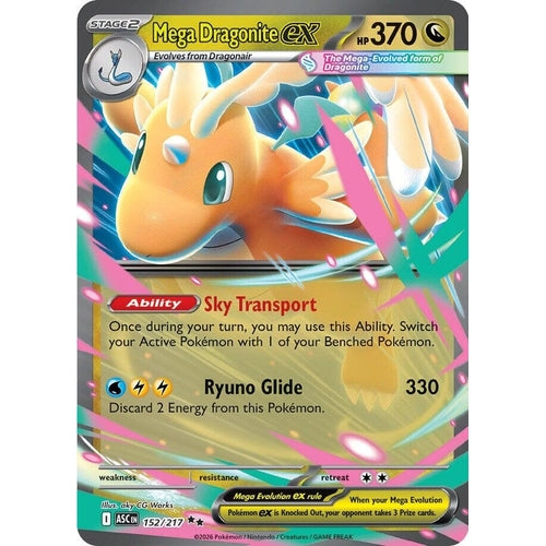Image for Mega Dragonite ex (152/217) (ME: Ascended Heroes) - Pokemon