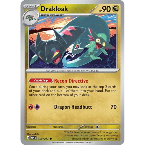 Image for Drakloak (159/217) (ME: Ascended Heroes) - Pokemon