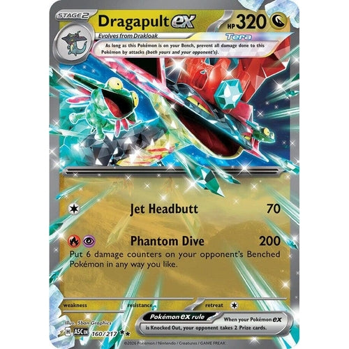 Image for Dragapult ex (160/217) (ME: Ascended Heroes) - Pokemon