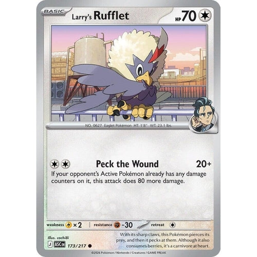 Image for Larry's Rufflet (173/217) (ME: Ascended Heroes) - Pokemon