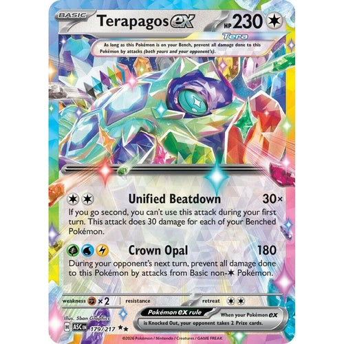 Image for Terapagos ex (179/217) (ME: Ascended Heroes) - Pokemon