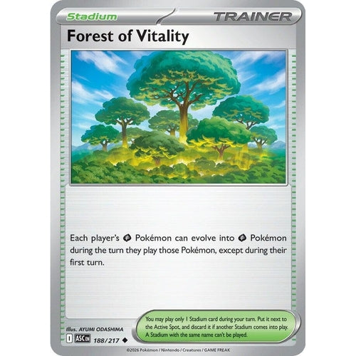 Image for Forest of Vitality (188/217) (ME: Ascended Heroes) - Pokemon