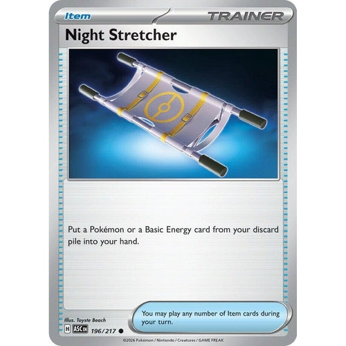 Image for Night Stretcher (196/217) (ME: Ascended Heroes) - Pokemon
