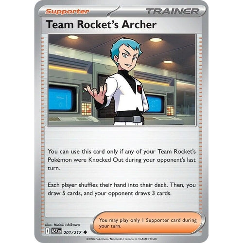 Image for Team Rocket's Archer (201/217) (ME: Ascended Heroes) - Pokemon