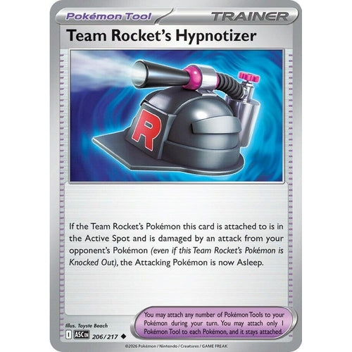 Image for Team Rocket's Hypnotizer (206/217) (ME: Ascended Heroes) - Pokemon