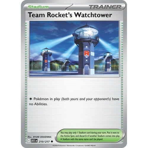 Image for Team Rocket's Watchtower (210/217) (ME: Ascended Heroes) - Pokemon