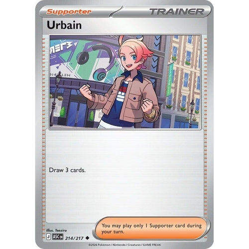 Image for Urbain (214/217) (ME: Ascended Heroes) - Pokemon