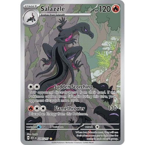 Image for Salazzle (224/217) (ME: Ascended Heroes) - Pokemon