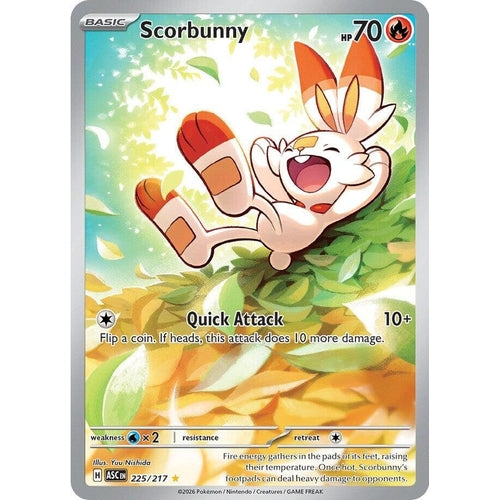 Image for Scorbunny (225/217) (ME: Ascended Heroes) - Pokemon