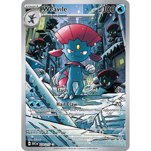 Image for Weavile (228/217) (ME: Ascended Heroes) - Pokemon
