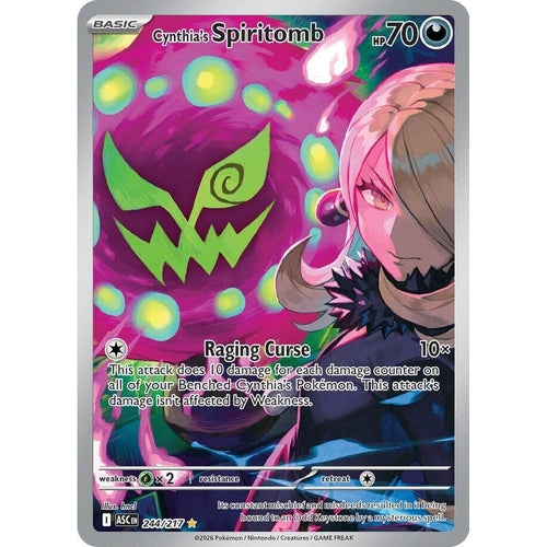 Image for Cynthia's Spiritomb (244/217) (ME: Ascended Heroes) - Pokemon