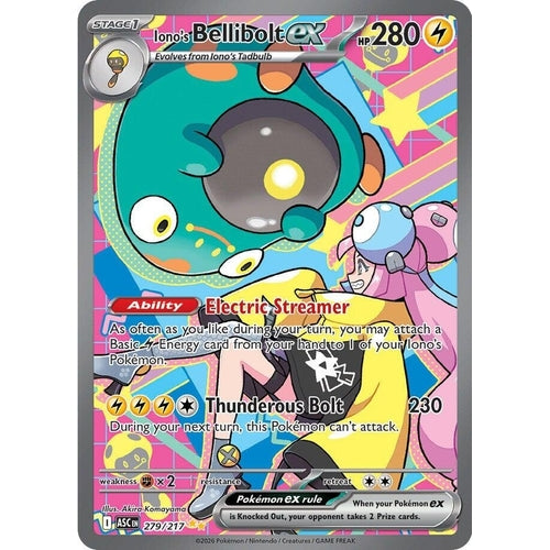 Image for Iono's Bellibolt ex (279/217) (ME: Ascended Heroes) - Pokemon