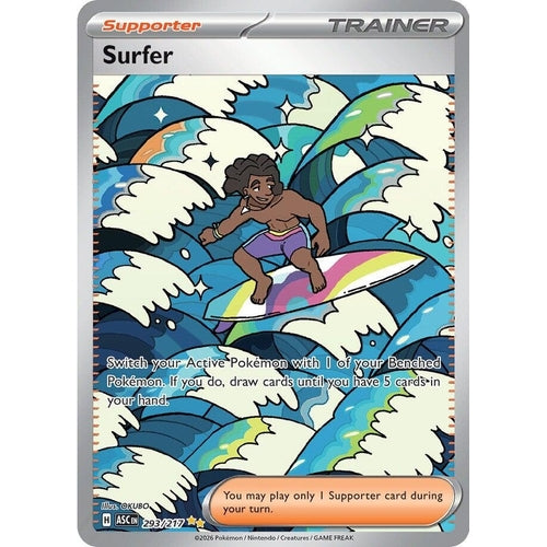 Image for Surfer (293/217) (ME: Ascended Heroes) - Pokemon
