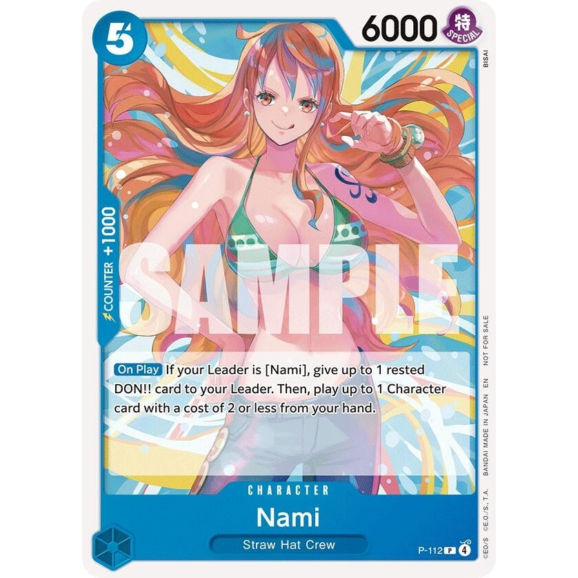 Nami (Heroines Battle Pack) (P-112) (One Piece Promotion Cards) - PokéBox Australia