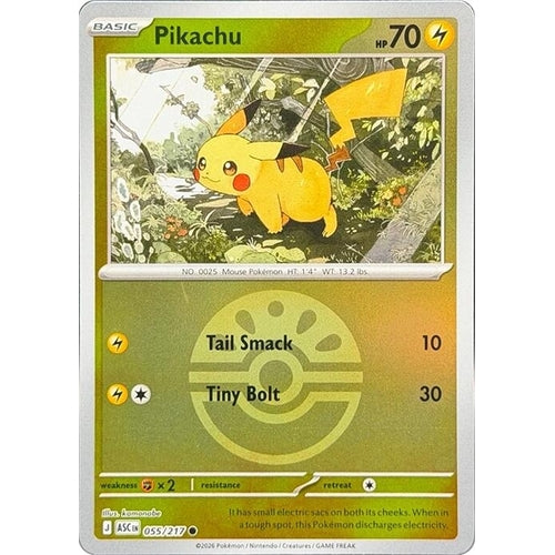 Image for Pikachu (Friend Ball) (055/217) (ME: Ascended Heroes) - Pokemon