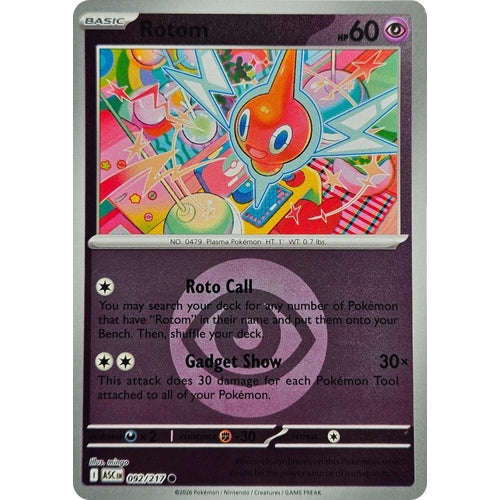 Image for Rotom (Energy Symbol Pattern) (092/217) (ME: Ascended Heroes) - Pokemon