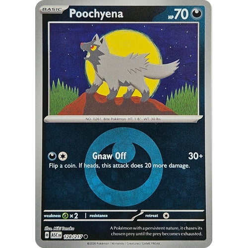 Image for Poochyena (Energy Symbol Pattern) (128/217) (ME: Ascended Heroes) - Pokemon