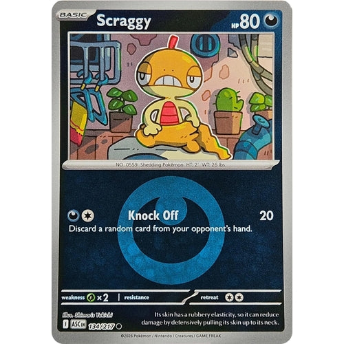 Image for Scraggy (Energy Symbol Pattern) (134/217) (ME: Ascended Heroes) - Pokemon