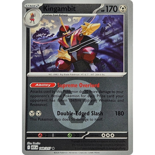 Image for Kingambit (Energy Symbol Pattern) (148/217) (ME: Ascended Heroes) - Pokemon