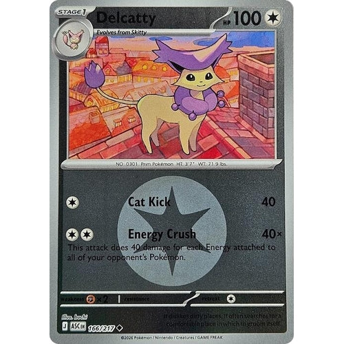 Image for Delcatty (Energy Symbol Pattern) (166/217) (ME: Ascended Heroes) - Pokemon