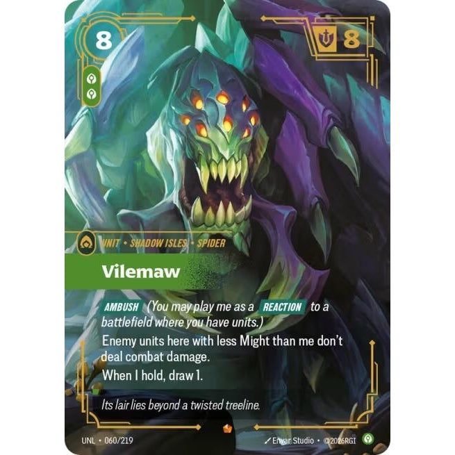 Image for Vilemaw (060/219) (Unleashed) - Riftbound: League of Legends Trading Card Game