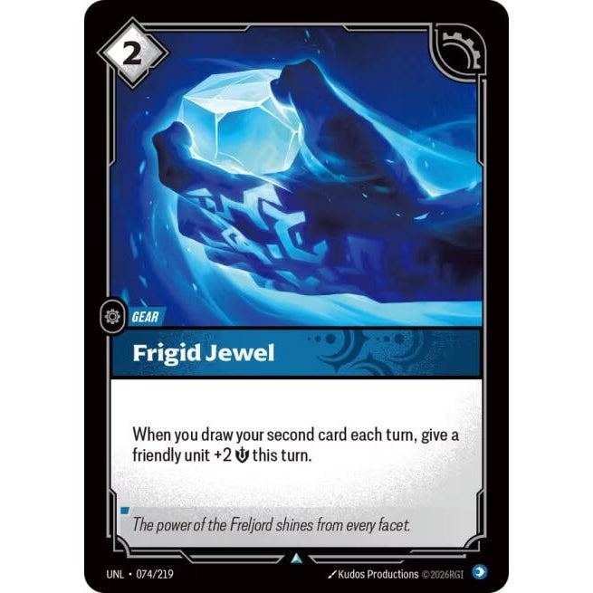 Image for Frigid Jewel (074/219) (Unleashed) - Riftbound: League of Legends Trading Card Game