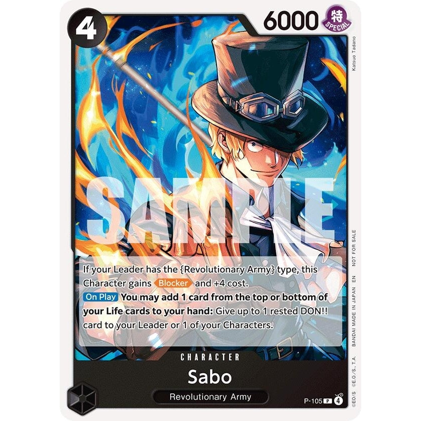 Image for Sabo (Tournament Pack 2026 Vol. 2) (P-105) (One Piece Promotion Cards) - One Piece Card Game