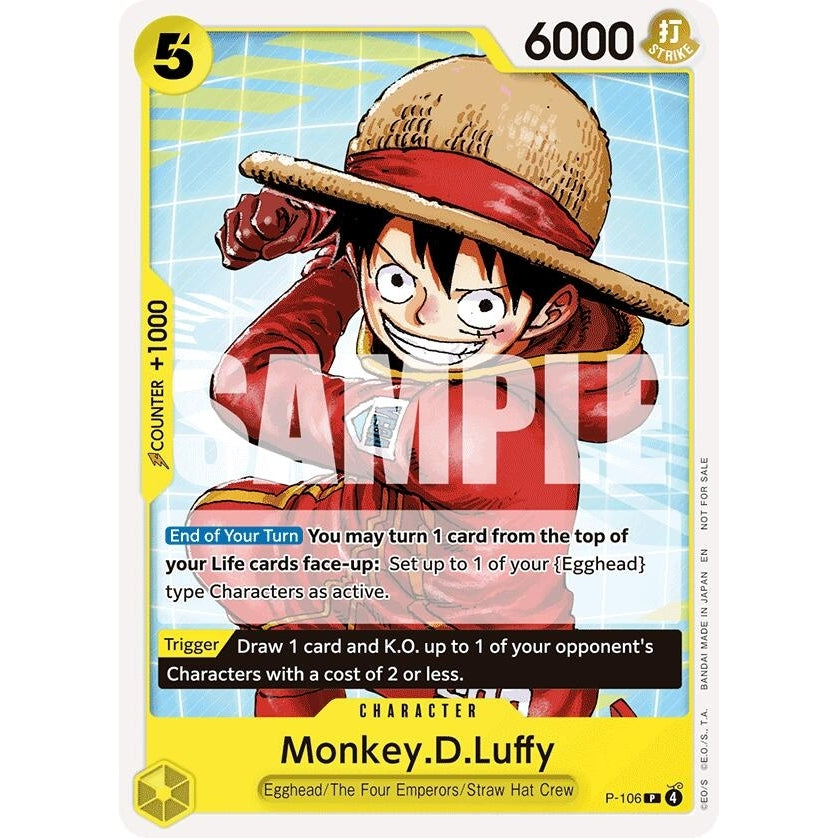 Image for Monkey.D.Luffy (Tournament Pack 2026 Vol. 2) (P-106) (One Piece Promotion Cards) - One Piece Card Game