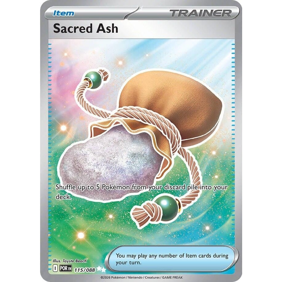 Image for Sacred Ash (115/088) (ME03: Perfect Order) - Pokemon