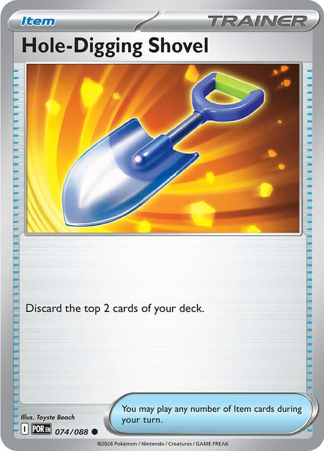 Image for Hole-Digging Shovel (074/088) (ME03: Perfect Order) (POR) - Pokemon