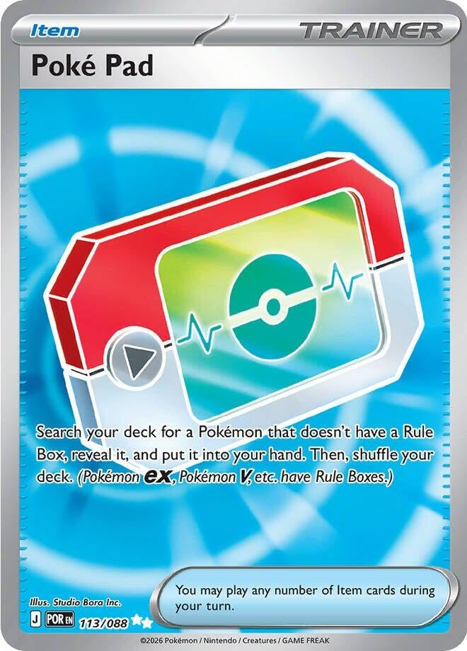 Image for Poke Pad (113/088) (ME03: Perfect Order) (POR) - Pokemon