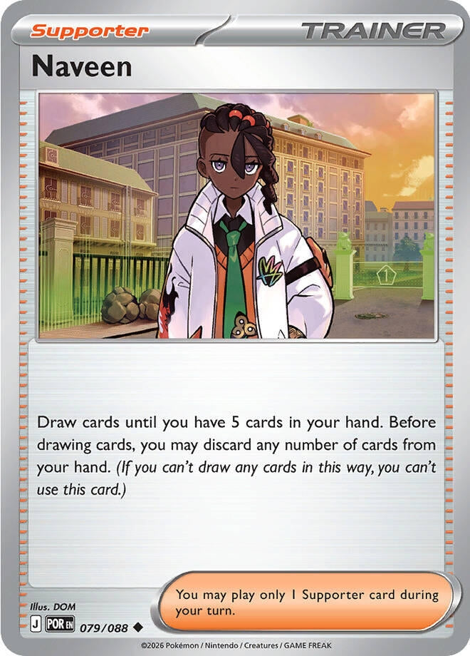 Image for Naveen (079/088) (ME03: Perfect Order) (POR) - Pokemon