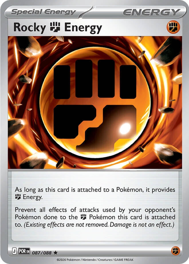 Image for Rocky Fighting Energy (087/088) (ME03: Perfect Order) (POR) - Pokemon