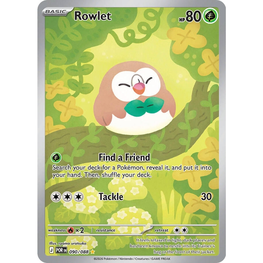 Image for Rowlet (090/088) (ME03: Perfect Order) - Pokemon