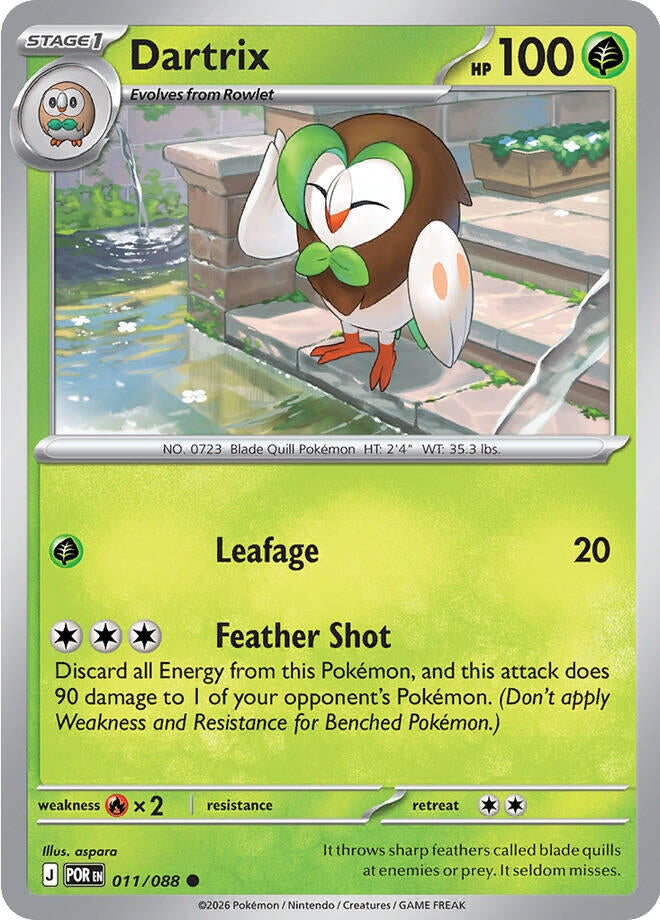 Image for Dartrix (011/088) (ME03: Perfect Order) (POR) - Pokemon