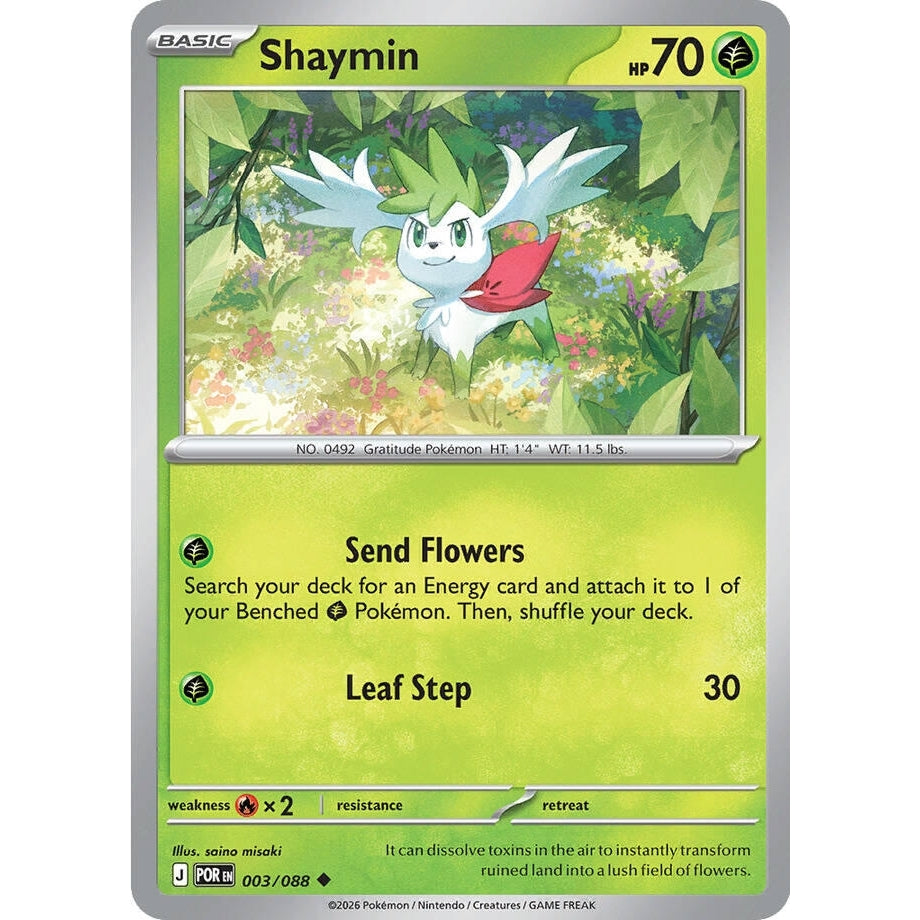 Image for Shaymin (003/088) (ME03: Perfect Order) - Pokemon