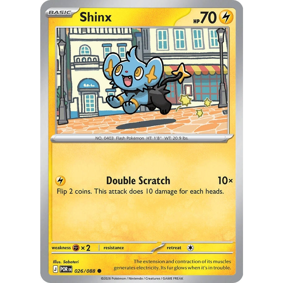 Image for Shinx (026/088) (ME03: Perfect Order) - Pokemon
