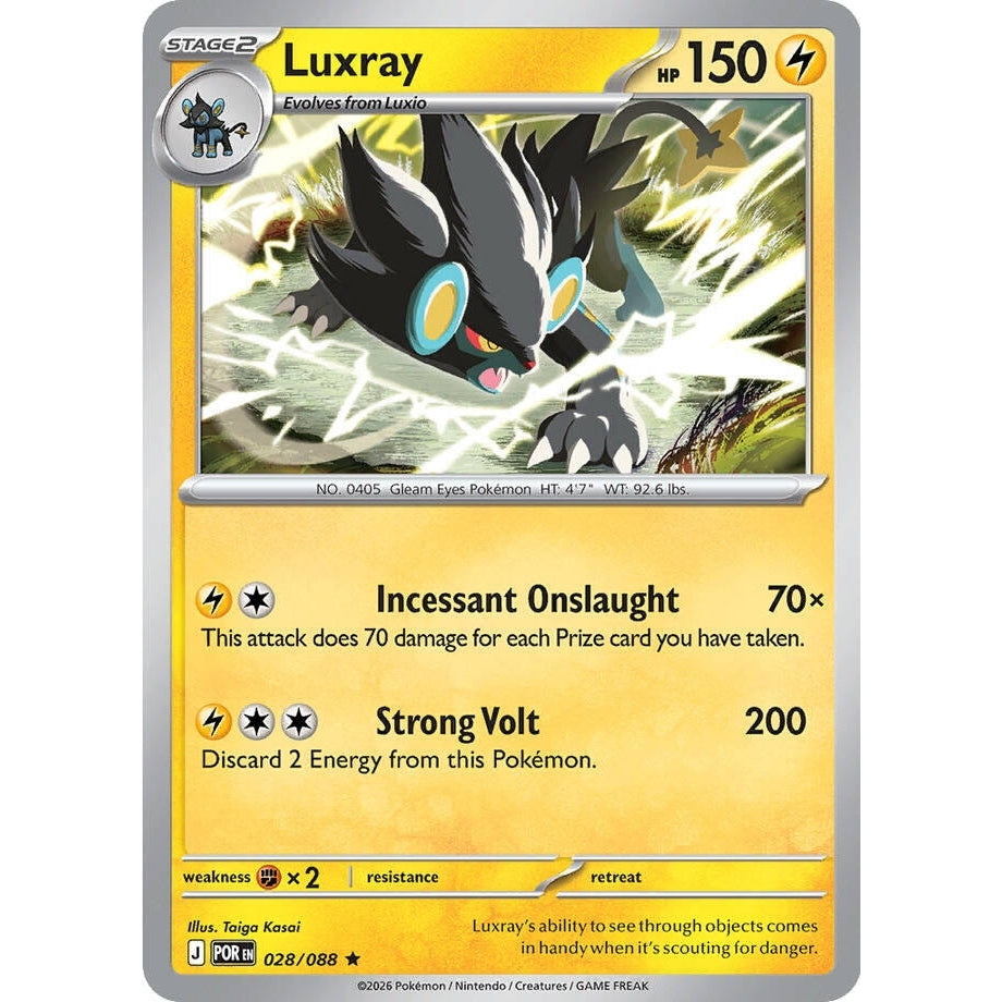 Image for Luxray (028/088) (ME03: Perfect Order) - Pokemon