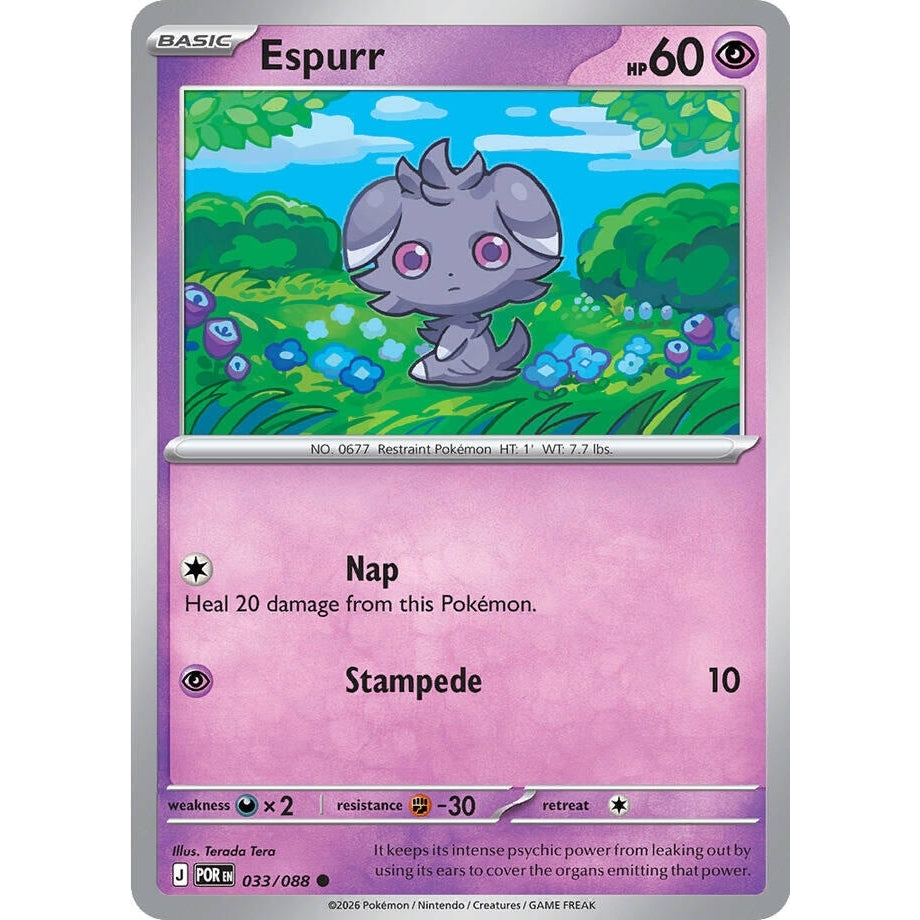 Image for Espurr (033/088) (ME03: Perfect Order) - Pokemon