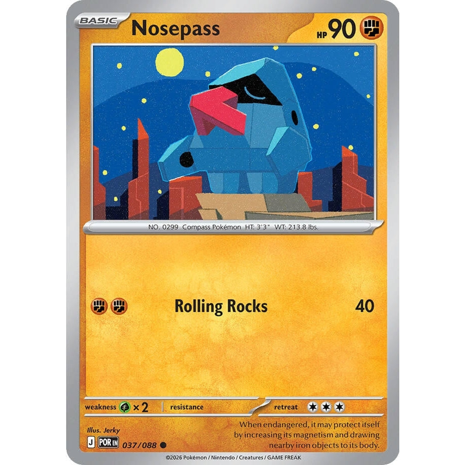 Image for Nosepass (037/088) (ME03: Perfect Order) - Pokemon