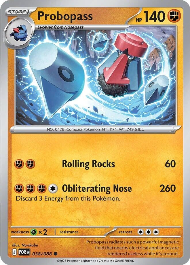 Image for Probopass (038/088) (ME03: Perfect Order) (POR) - Pokemon
