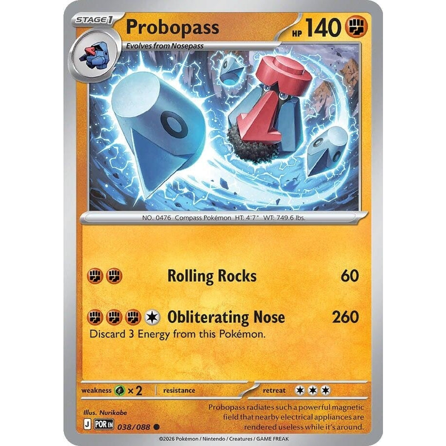 Image for Probopass (038/088) (ME03: Perfect Order) - Pokemon