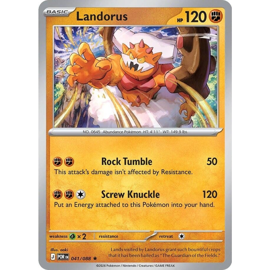 Image for Landorus (041/088) (ME03: Perfect Order) - Pokemon