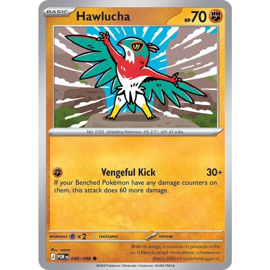 Image for Hawlucha (046/088) (ME03: Perfect Order) - Pokemon