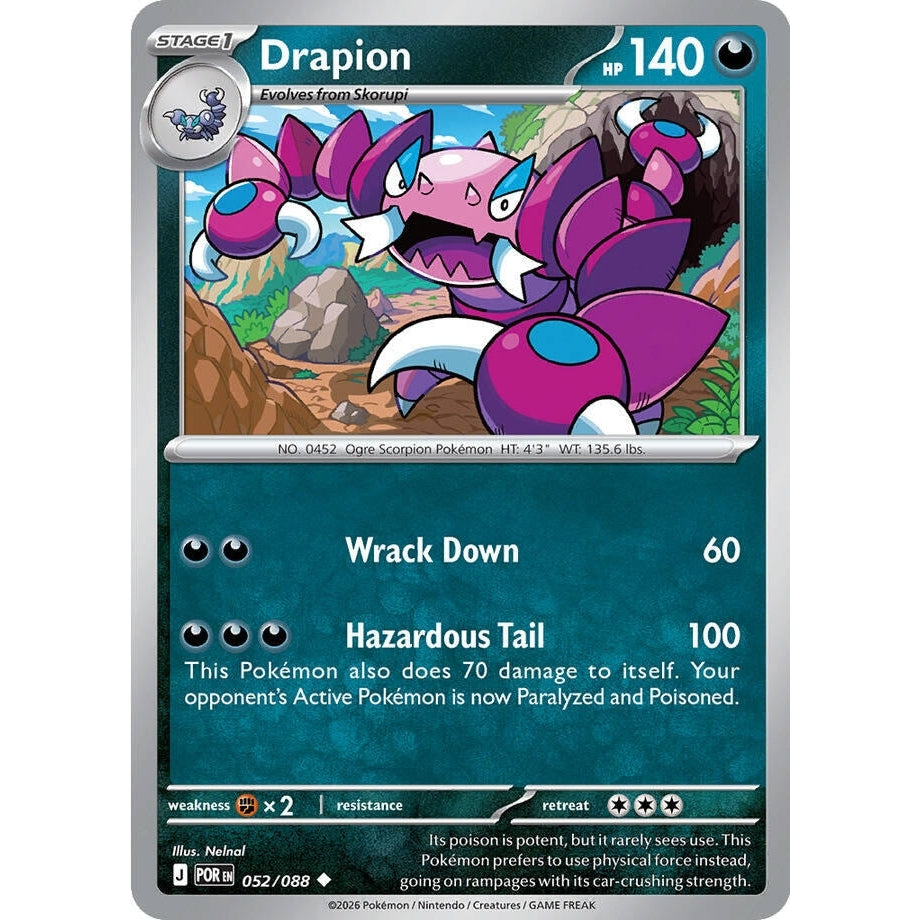 Image for Drapion (052/088) (ME03: Perfect Order) - Pokemon