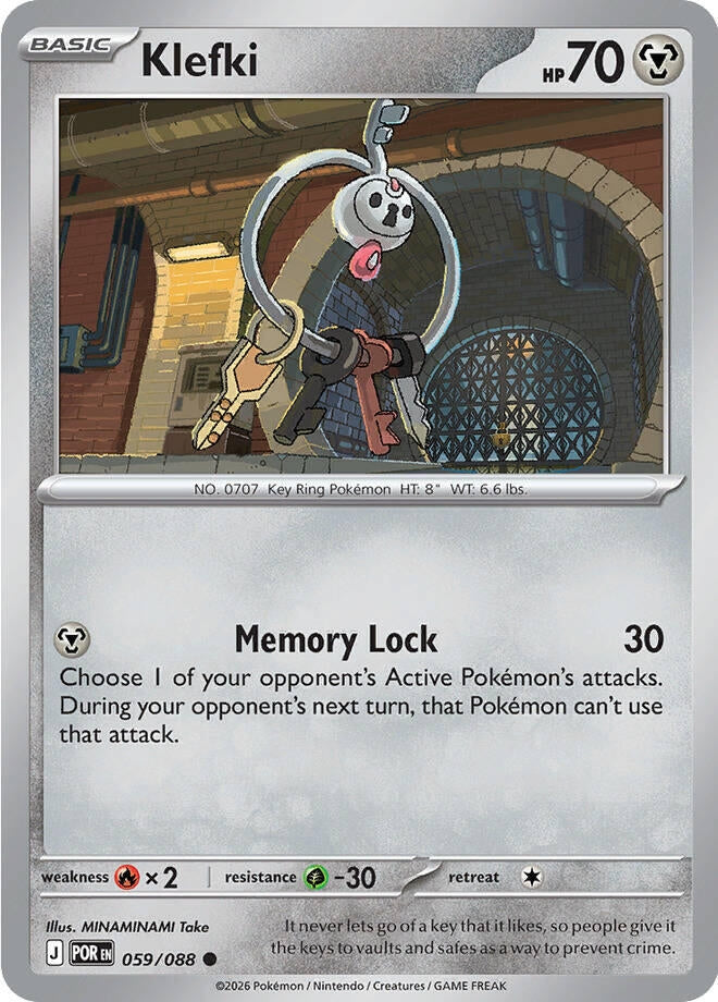 Image for Klefki (059/088) (ME03: Perfect Order) (POR) - Pokemon