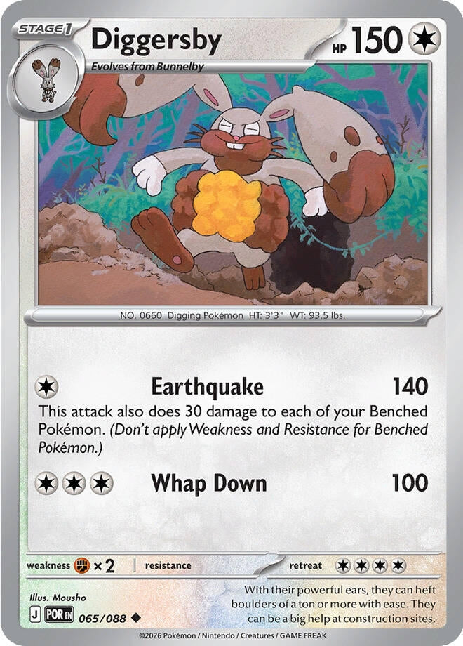 Image for Diggersby (065/088) (ME03: Perfect Order) (POR) - Pokemon