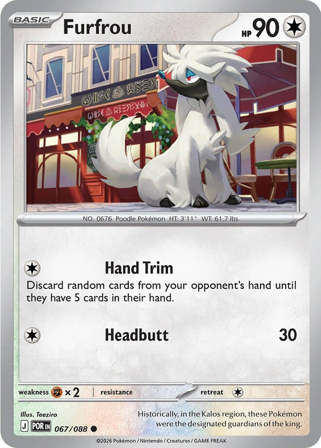 Image for Furfrou (067/088) (ME03: Perfect Order) (POR) - Pokemon