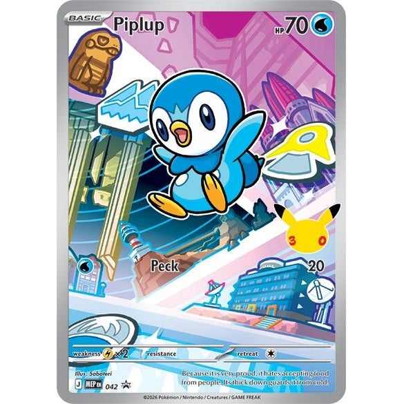 Image for Piplup - 042 (042) (ME: Mega Evolution Promo) - Pokemon